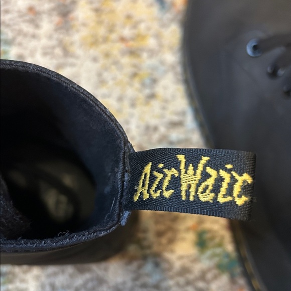 Dr. Martens Tobias Greasy Lamper Black Leather Boots Mens Size 10 Womens Size 11 - Picture 13 of 16